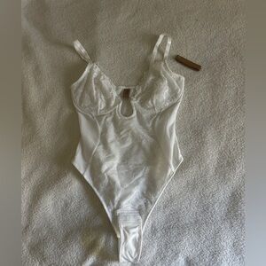 White Lace Bodysuit